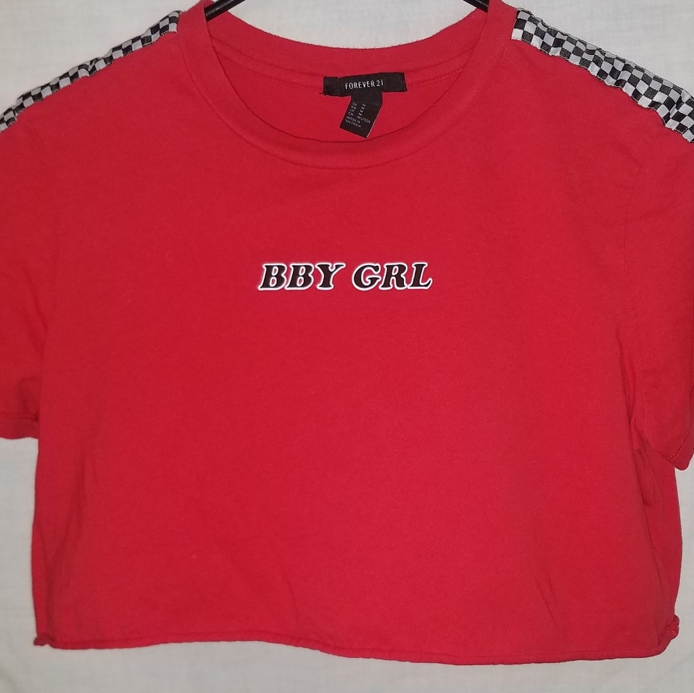 Cute Cropped T-Shirt